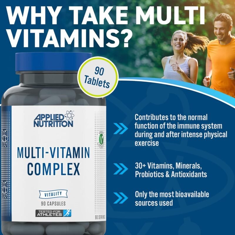Applied Nutrition Multi-Vitamin Complex (90 Caps) - Image 2