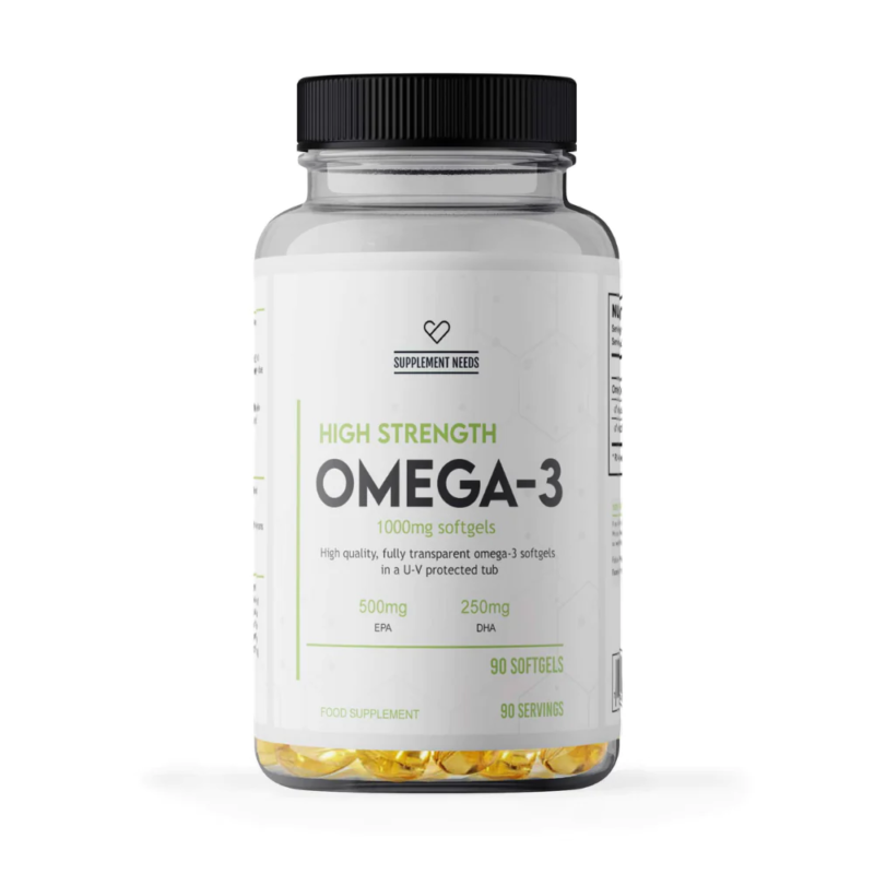 Supplement Needs Omega 3 High Strength - 90 Softgels