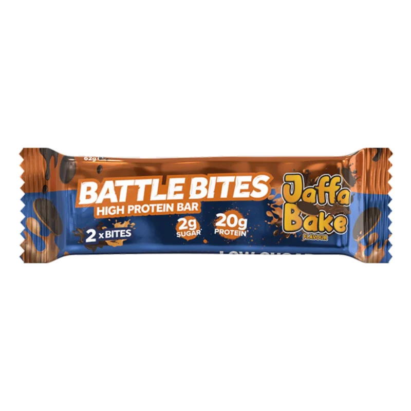 Battle Bites Protein Bar Single - Jaffa Bake